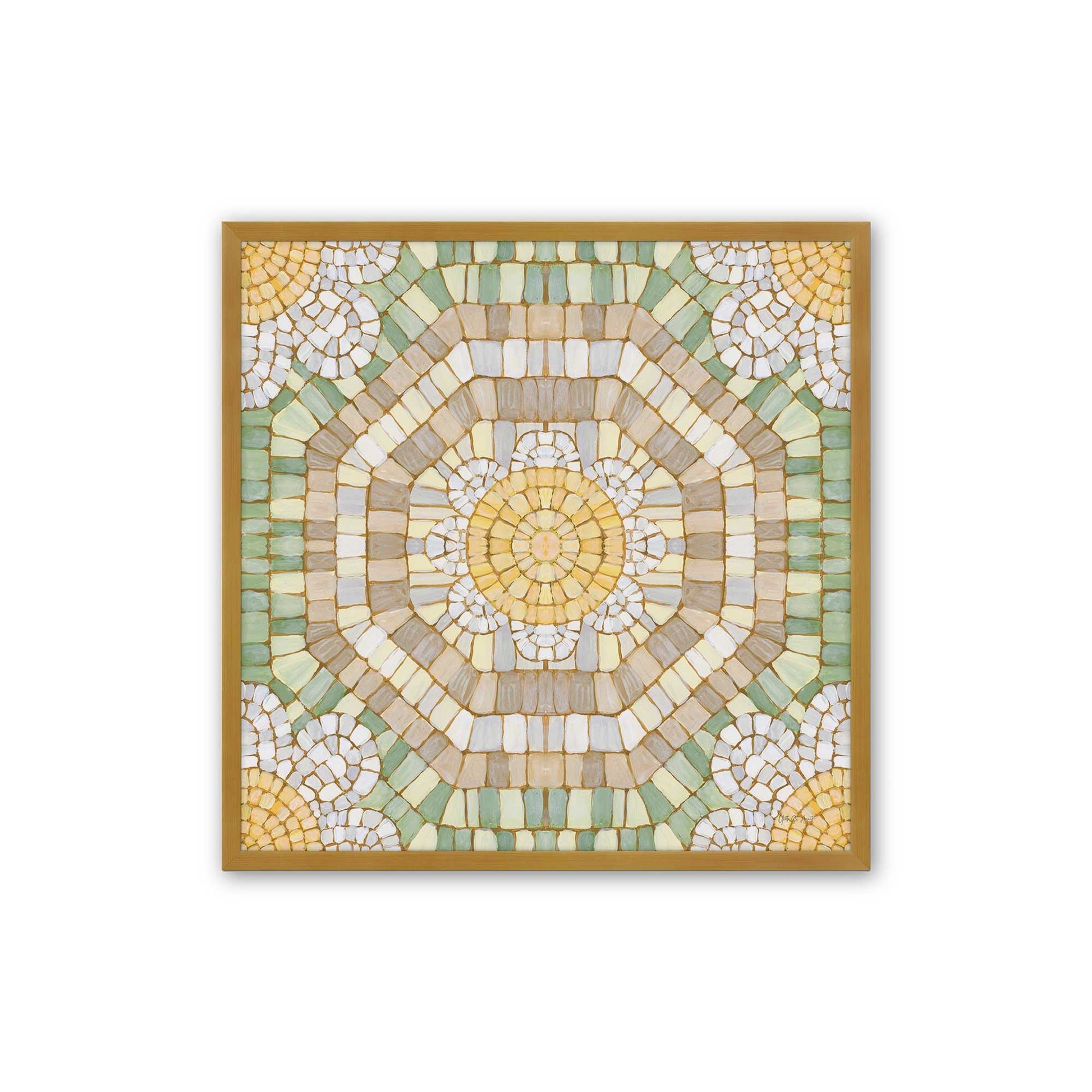 [Color:Polished Gold], Picture of art in a Polished Gold frame