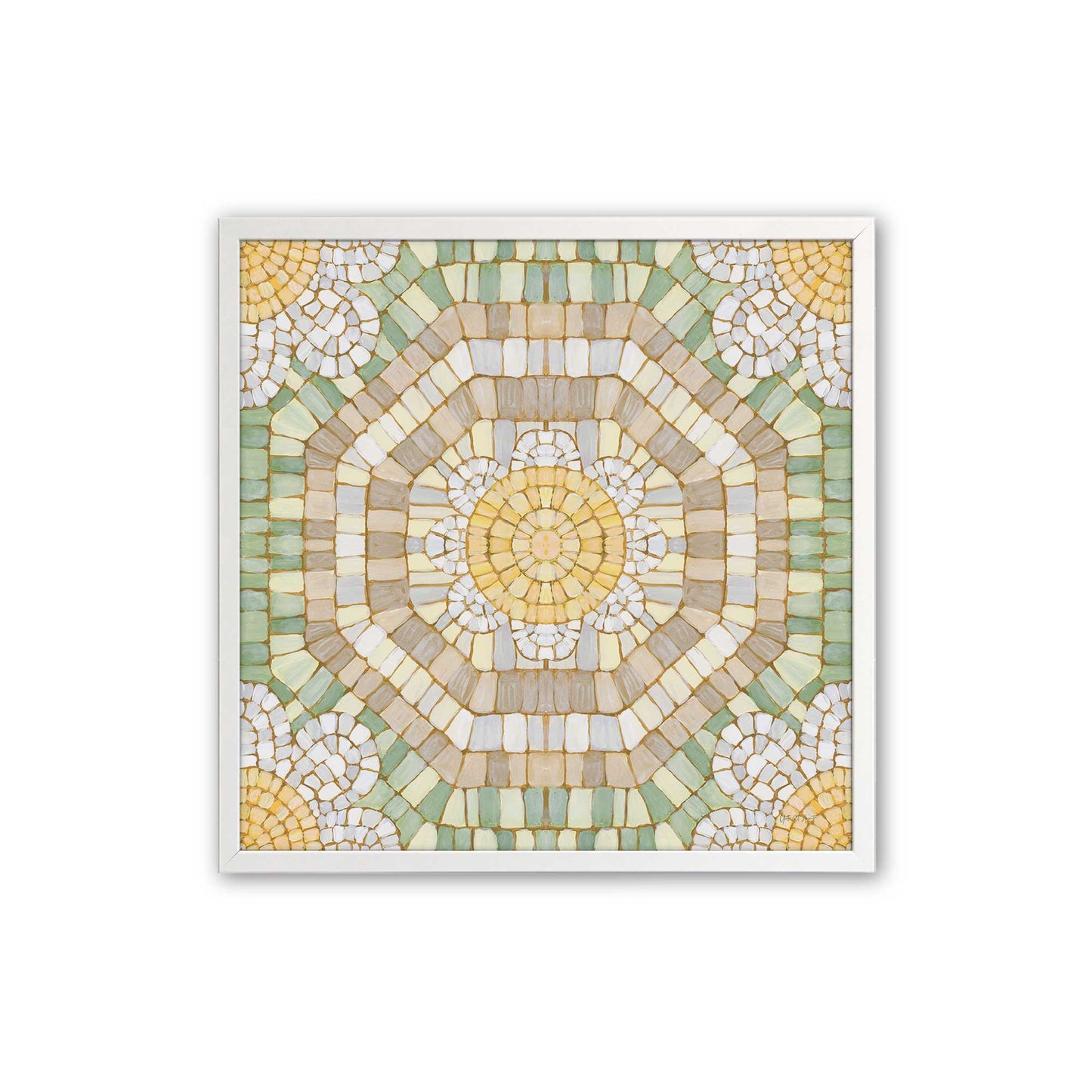 [Color:Opaque White], Picture of art in a Opaque White frame