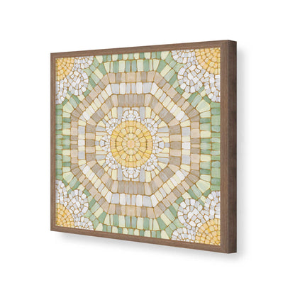[Color:Walnut], Picture of art in a Walnut frame of the corner