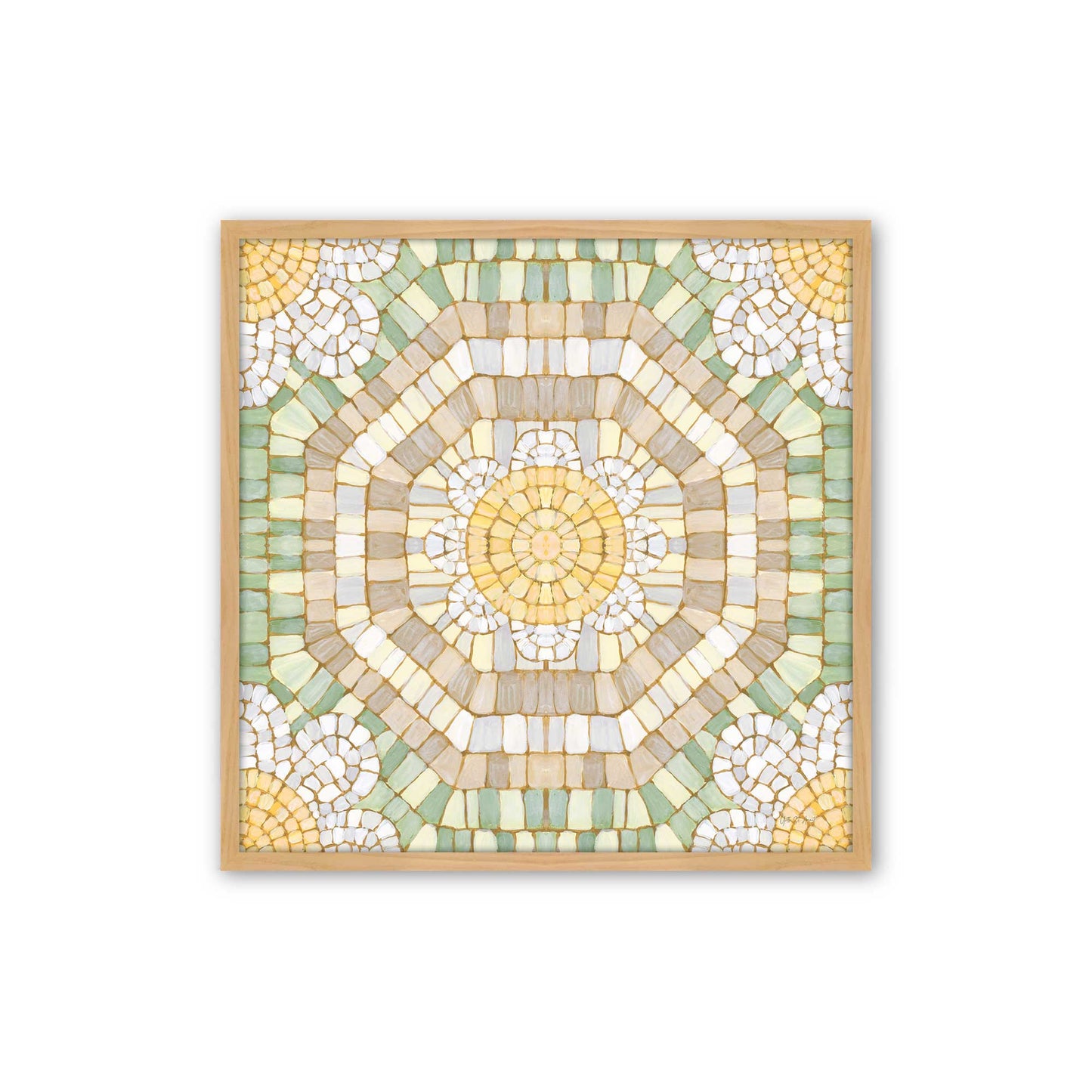 [Color:American Maple], Picture of art in a American Maple frame