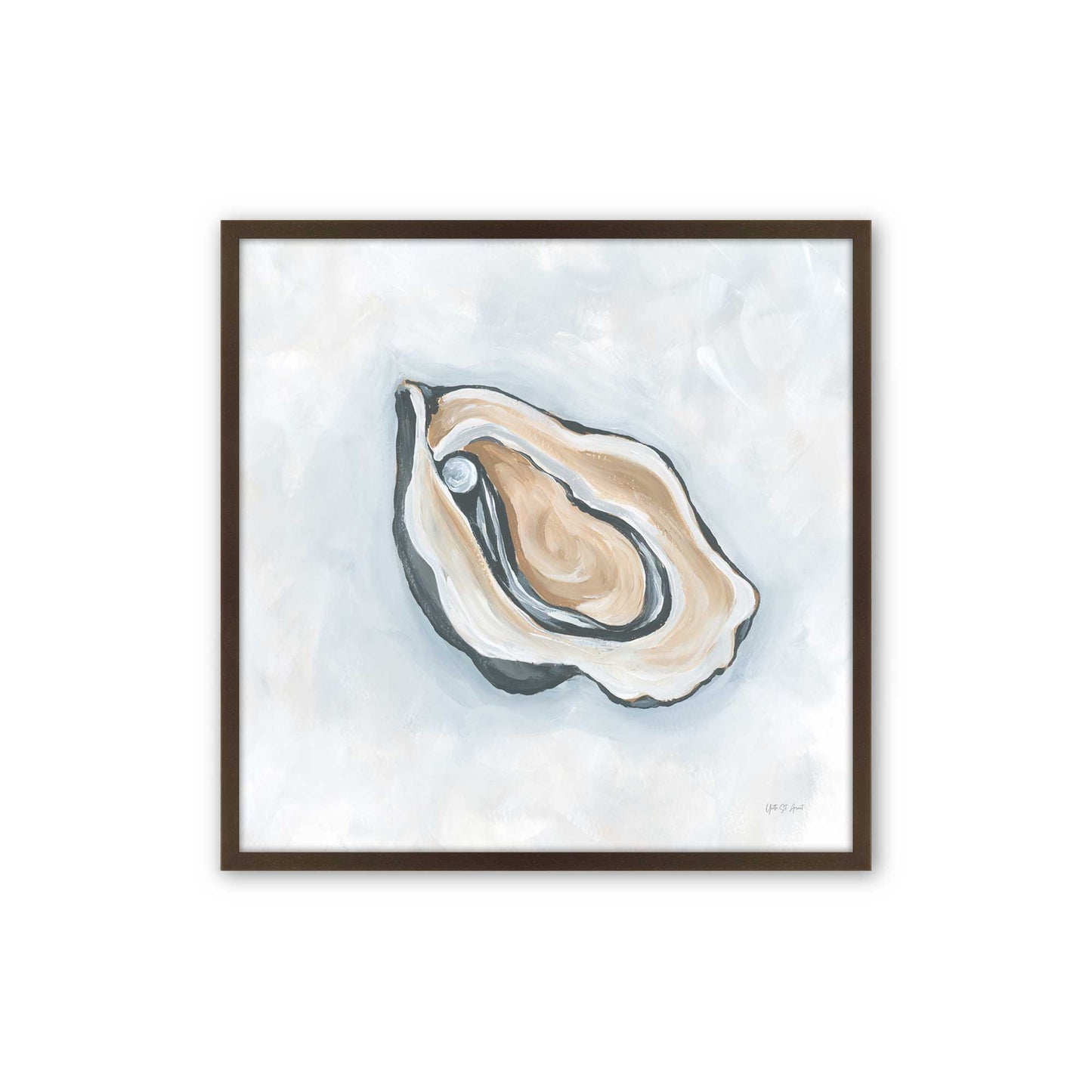 [Color:Espresso], Picture of art in a Espresso frame
