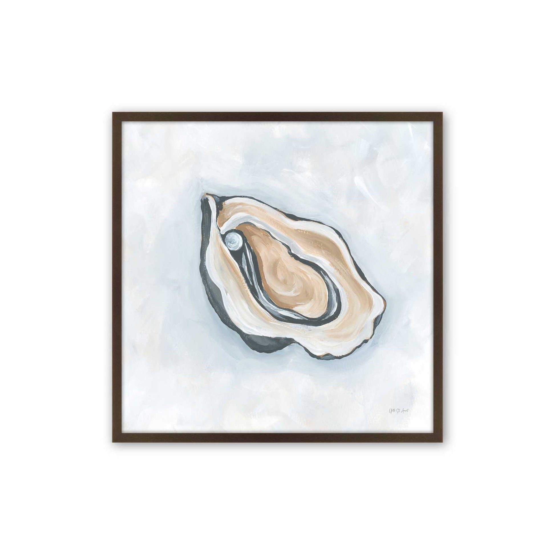 [Color:Belvinder Brown], Picture of art in a Belvinder Brown frame