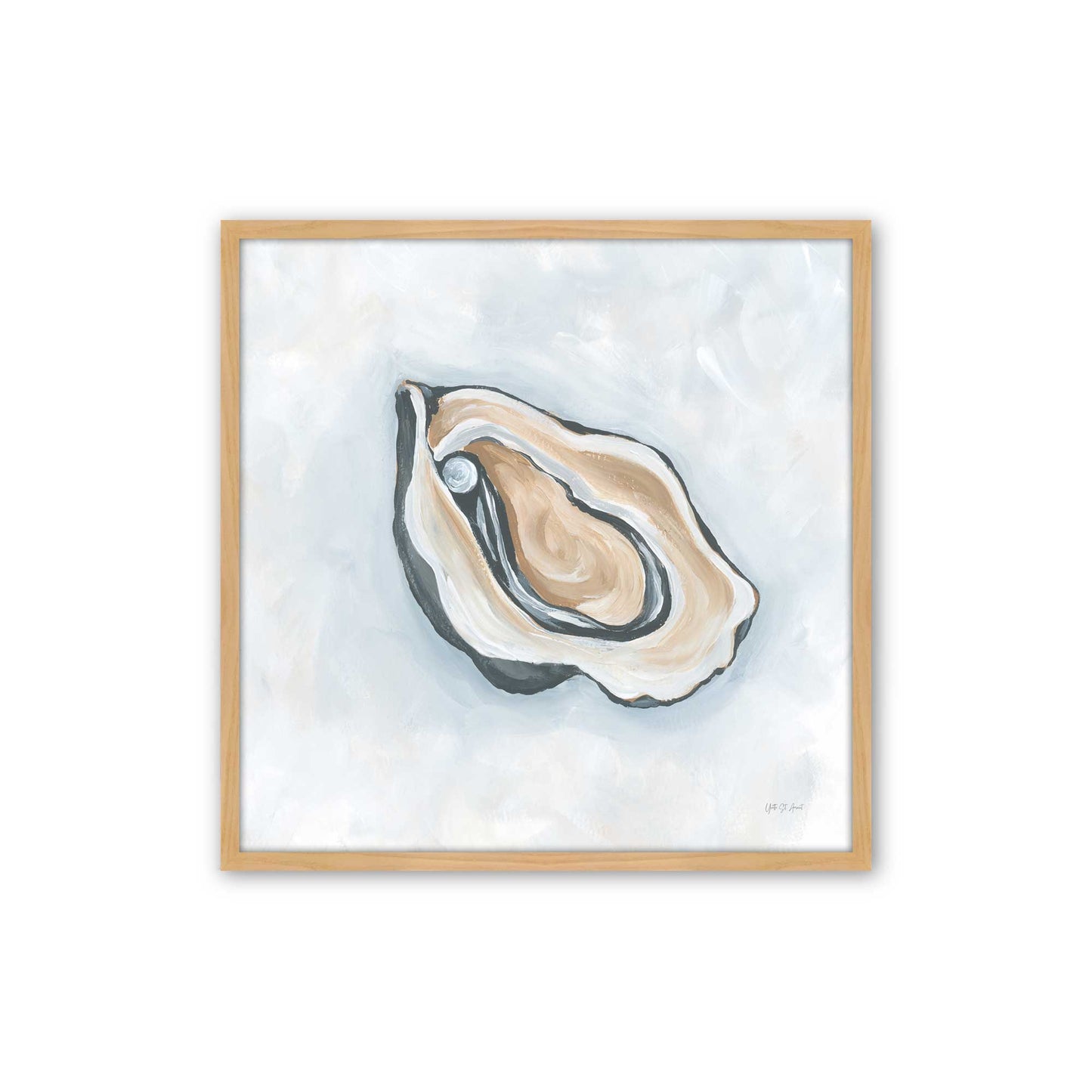 [Color:American Maple], Picture of art in a American Maple frame