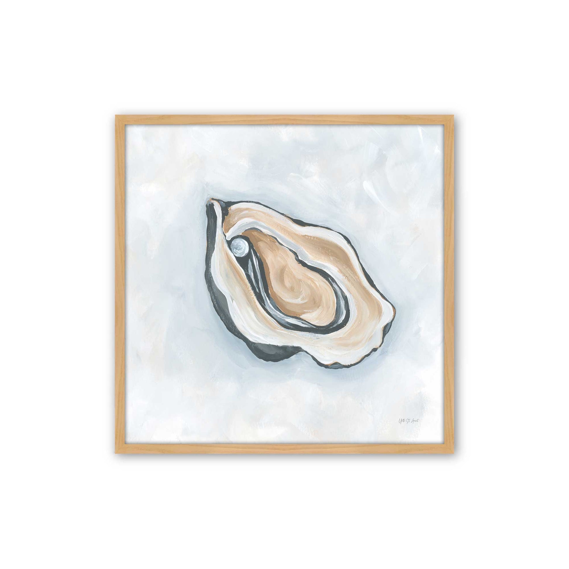 [Color:American Maple], Picture of art in an American Maple frame