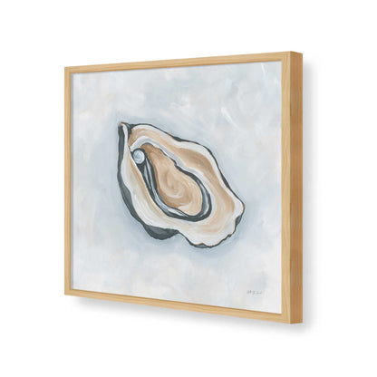 [Color:American Maple], Picture of art in a American Maple frame of the corner