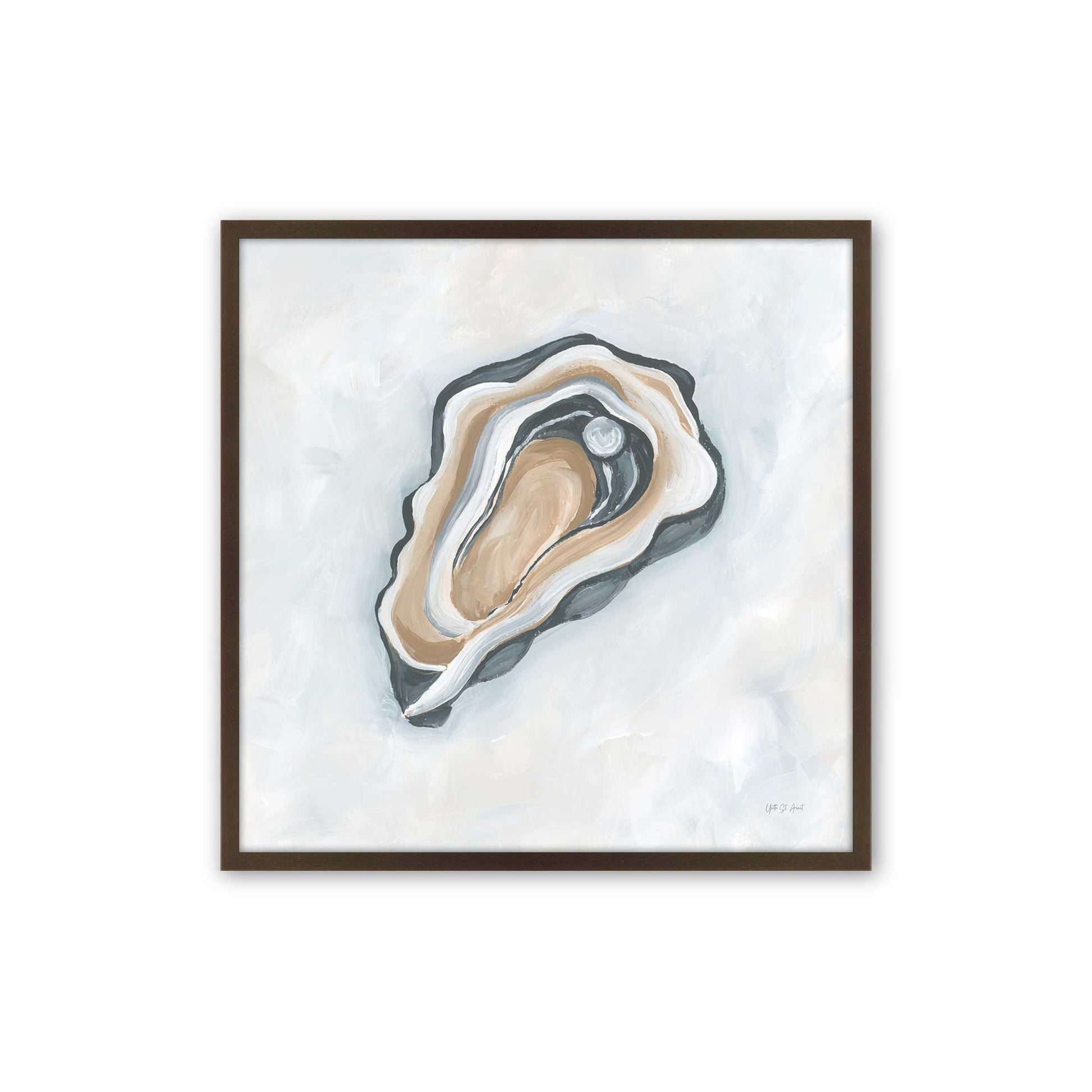 [Color:Belvinder Brown], Picture of art in a Belvinder Brown frame