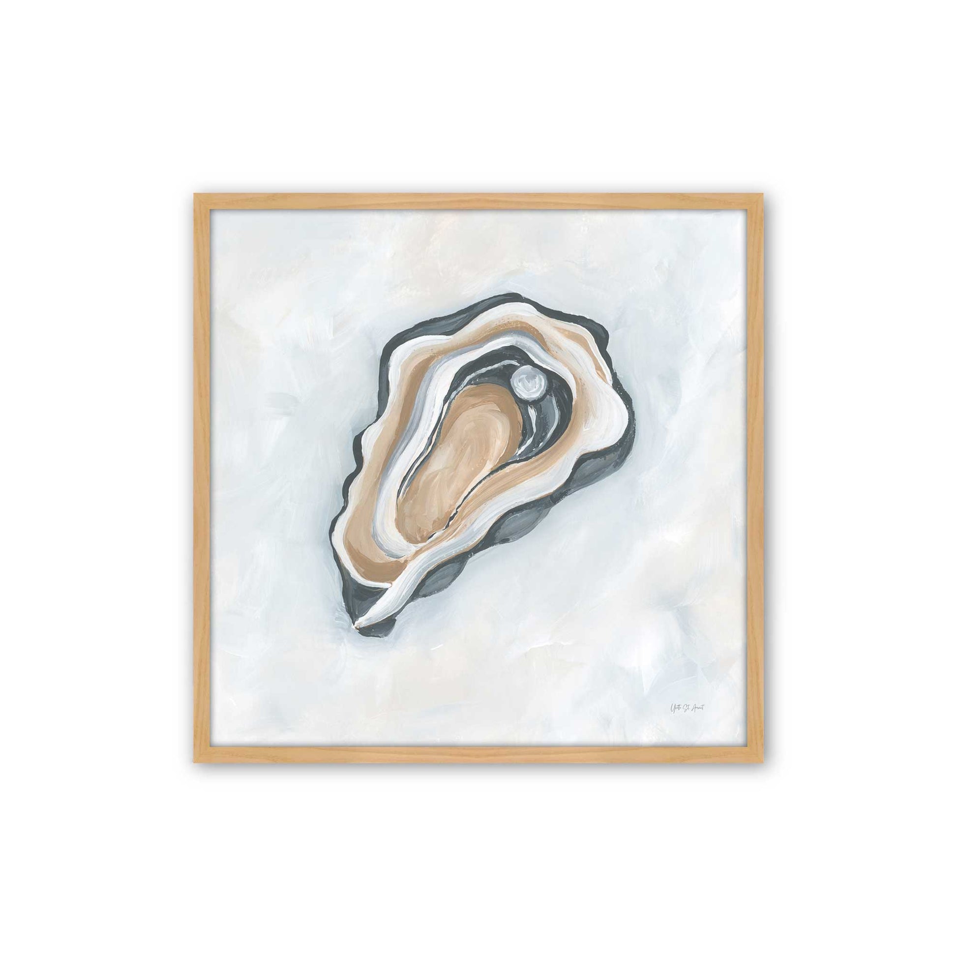 [Color:American Maple], Picture of art in an American Maple frame