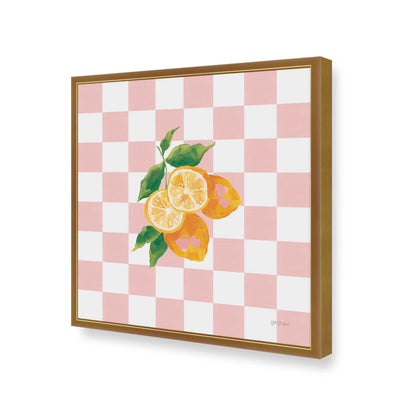[Color:Polished Gold], Picture of art in a Polished Gold frame of the corner