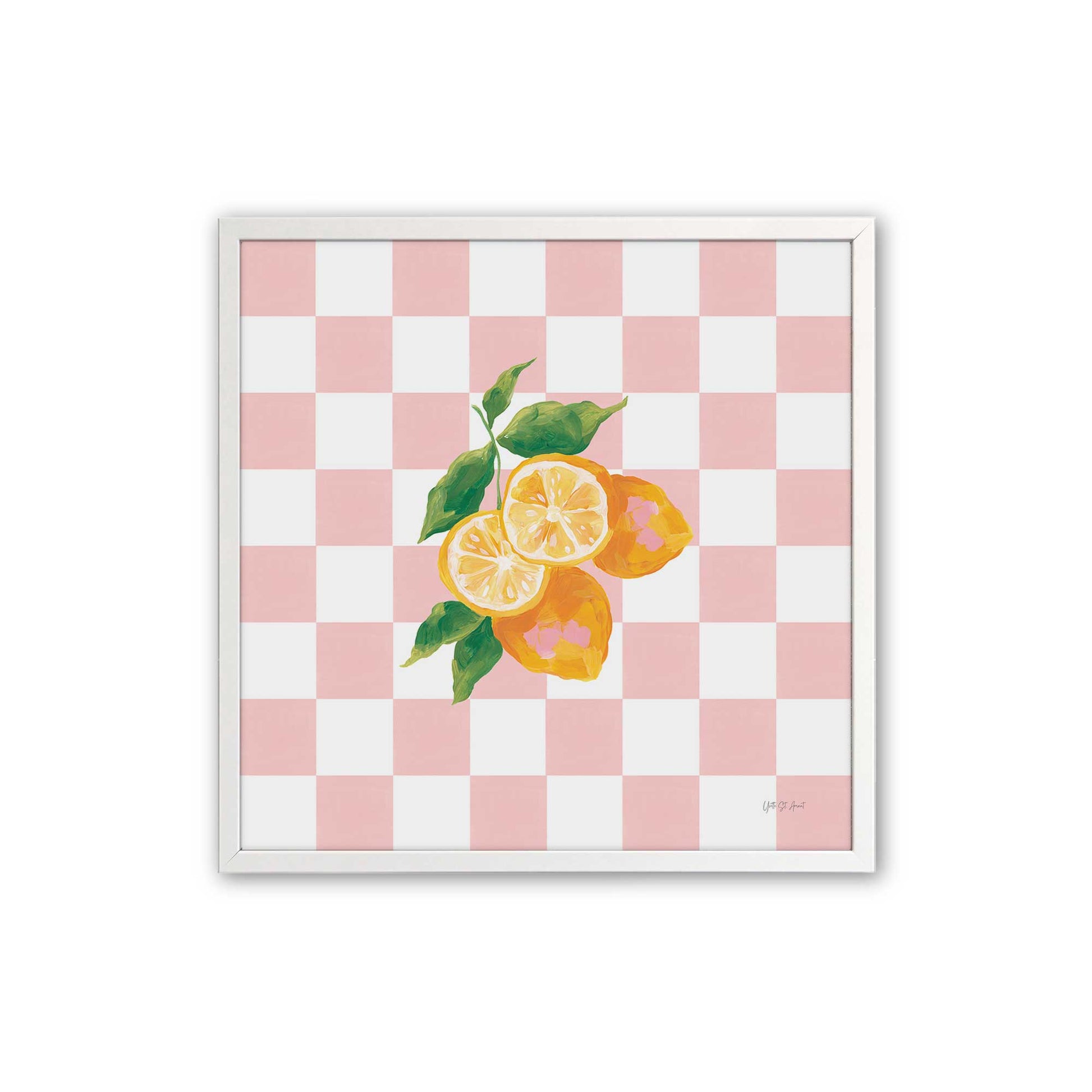 [Color:Opaque White], Picture of art in a Opaque White frame