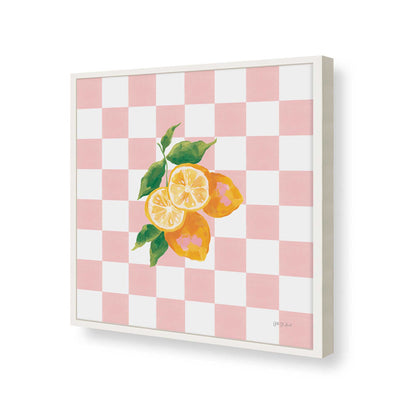 [Color:Opaque White], Picture of art in a Opaque White frame of the corner