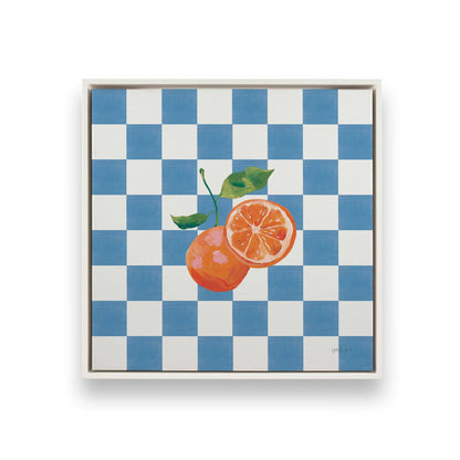 [Color:Opaque White], Picture of art in a White frame