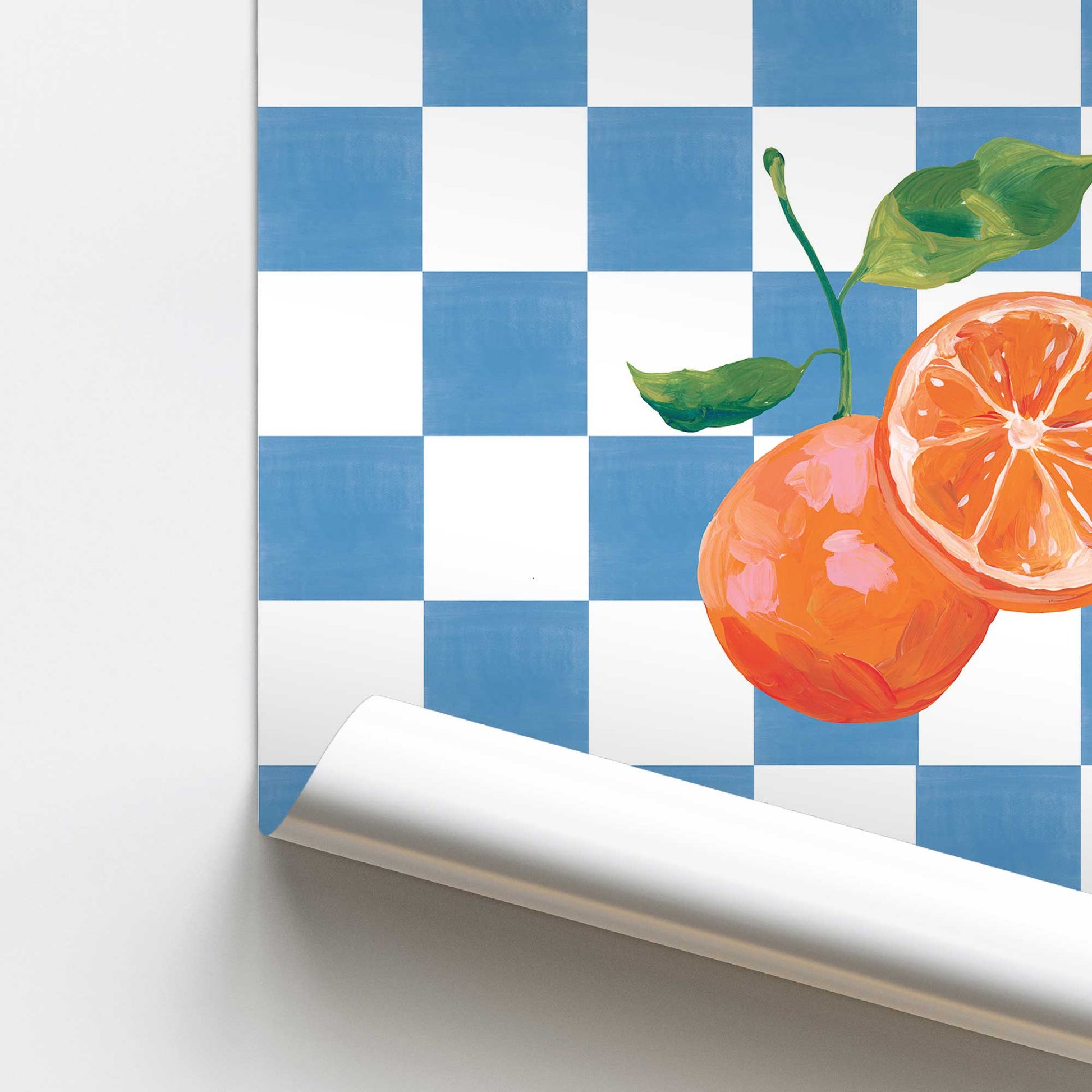 [Color:Rolled Print], Picture of close up of art