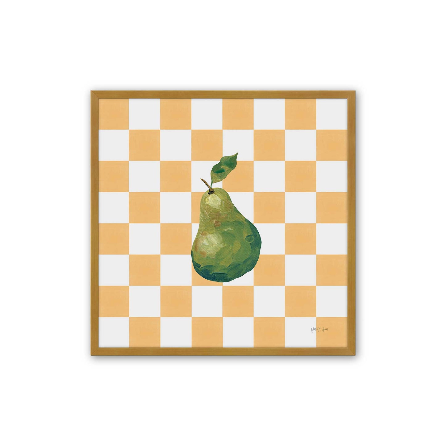 [Color:Polished Gold], Picture of art in a Polished Gold frame