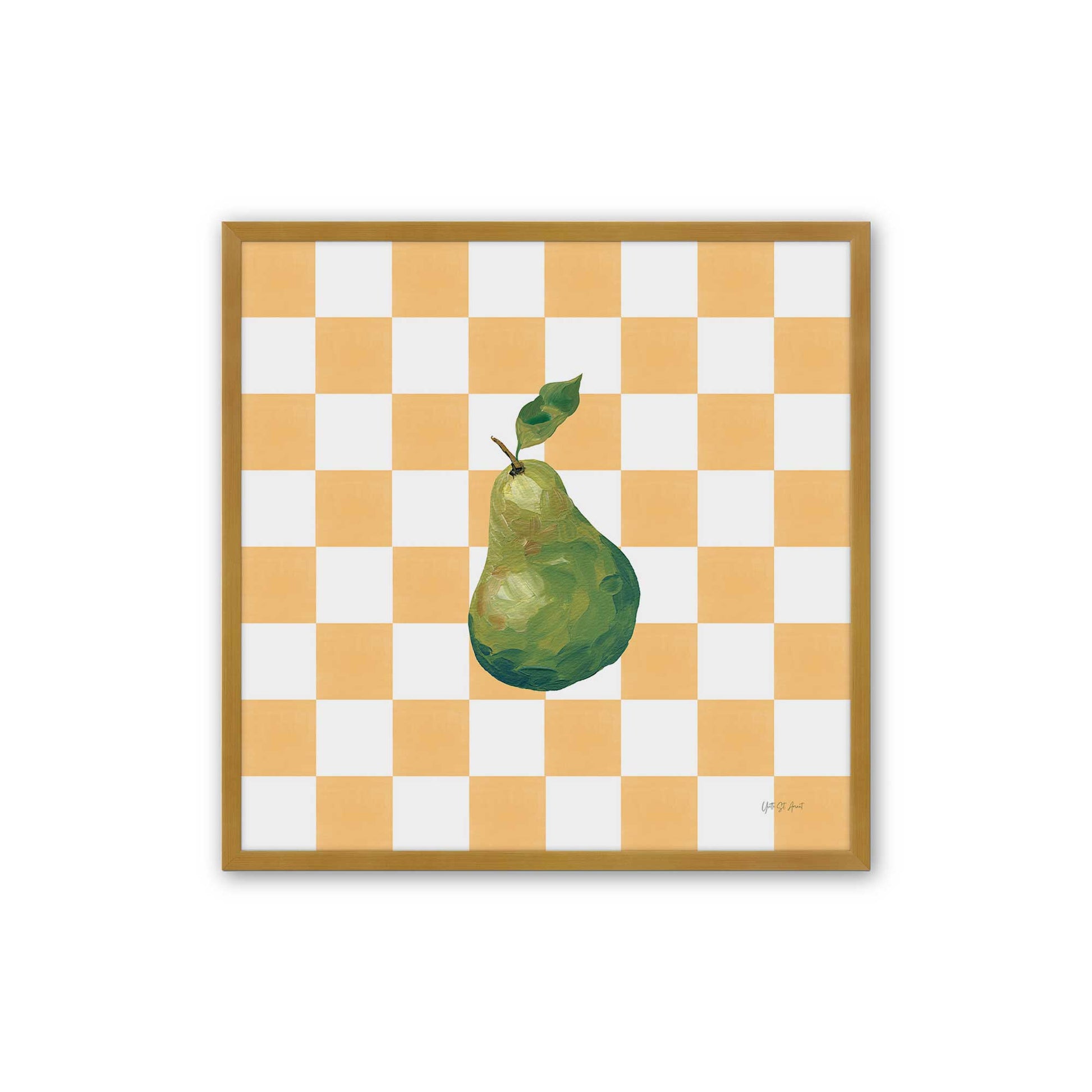 [Color:Polished Gold], Picture of art in a Polished Gold frame