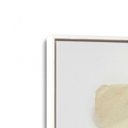 [Color:Opaque White], Picture of art in a White frame at an angle