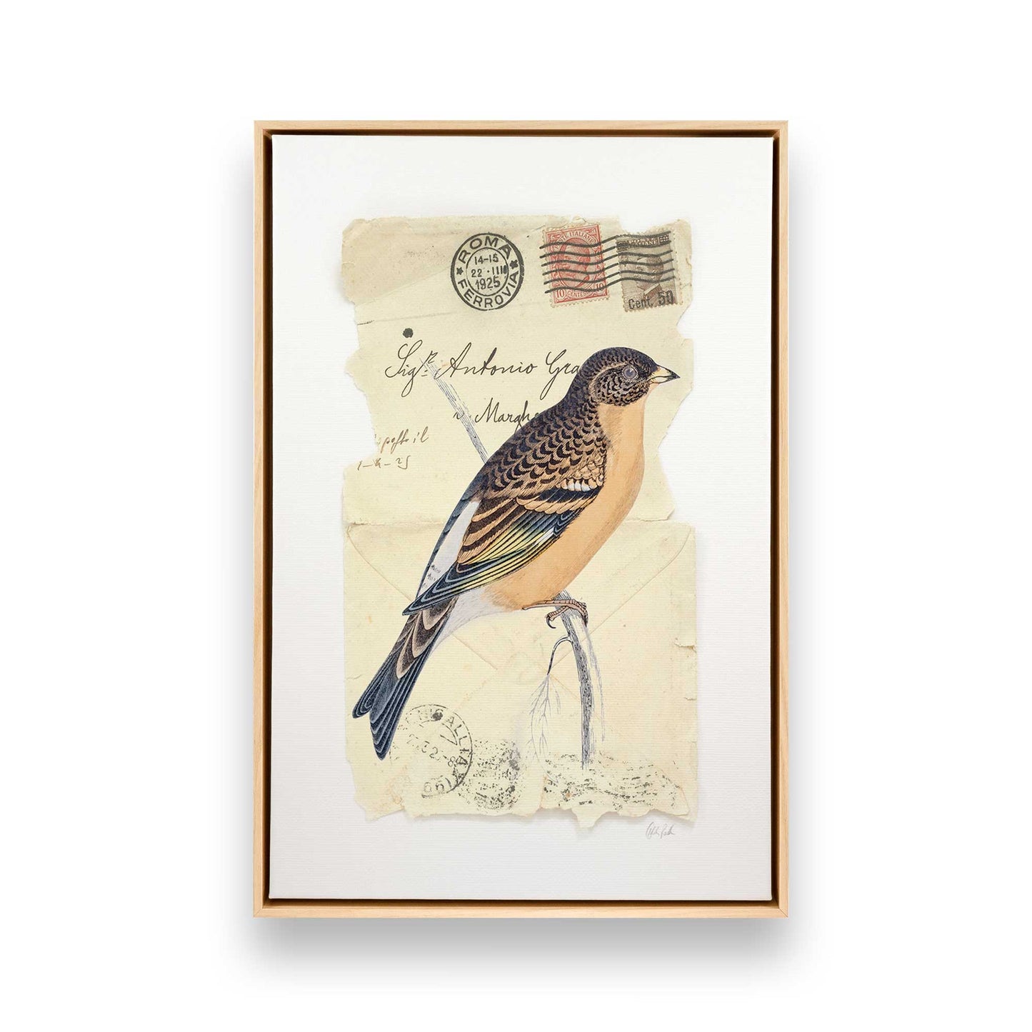 [Color:American Maple], Picture of art in a American Maple frame