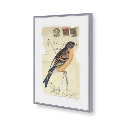 [Color:Polished Chrome], Picture of art in a Polished Chrome frame of the corner