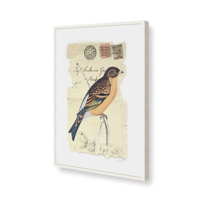 [Color:Opaque White], Picture of art in a Opaque White frame of the corner
