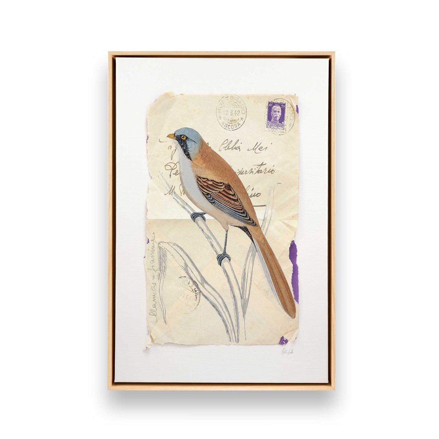 [Color:American Maple], Picture of art in a American Maple frame