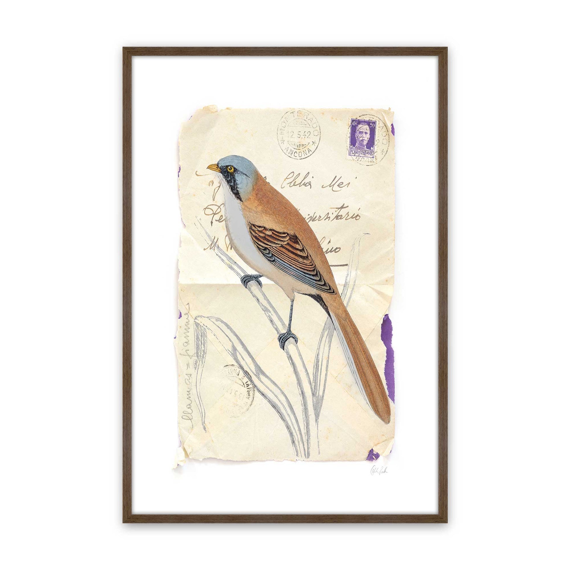[Color:Walnut], Picture of art in a Walnut frame
