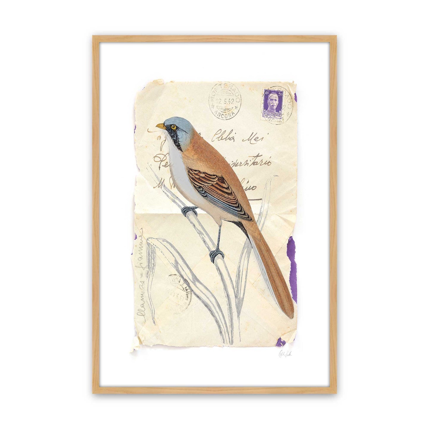 [Color:American Maple], Picture of art in a American Maple frame