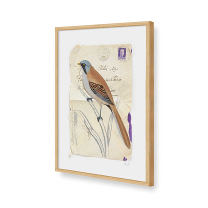 [Color:American Maple], Picture of art in a American Maple frame of the corner