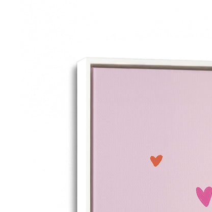 [Color:Opaque White], Picture of art in a White frame at an angle