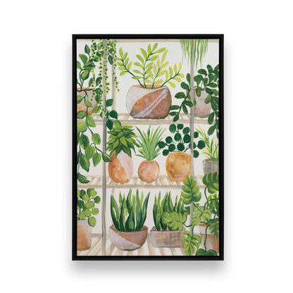 [Color:Satin Black], Picture of art in a Satin Black frame
