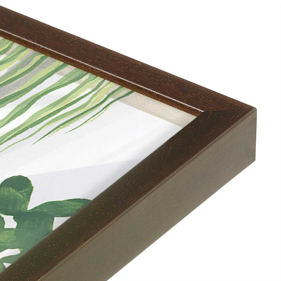 [Color:Belvinder Brown], Picture of art in a Belvinder Brown frame at an angle