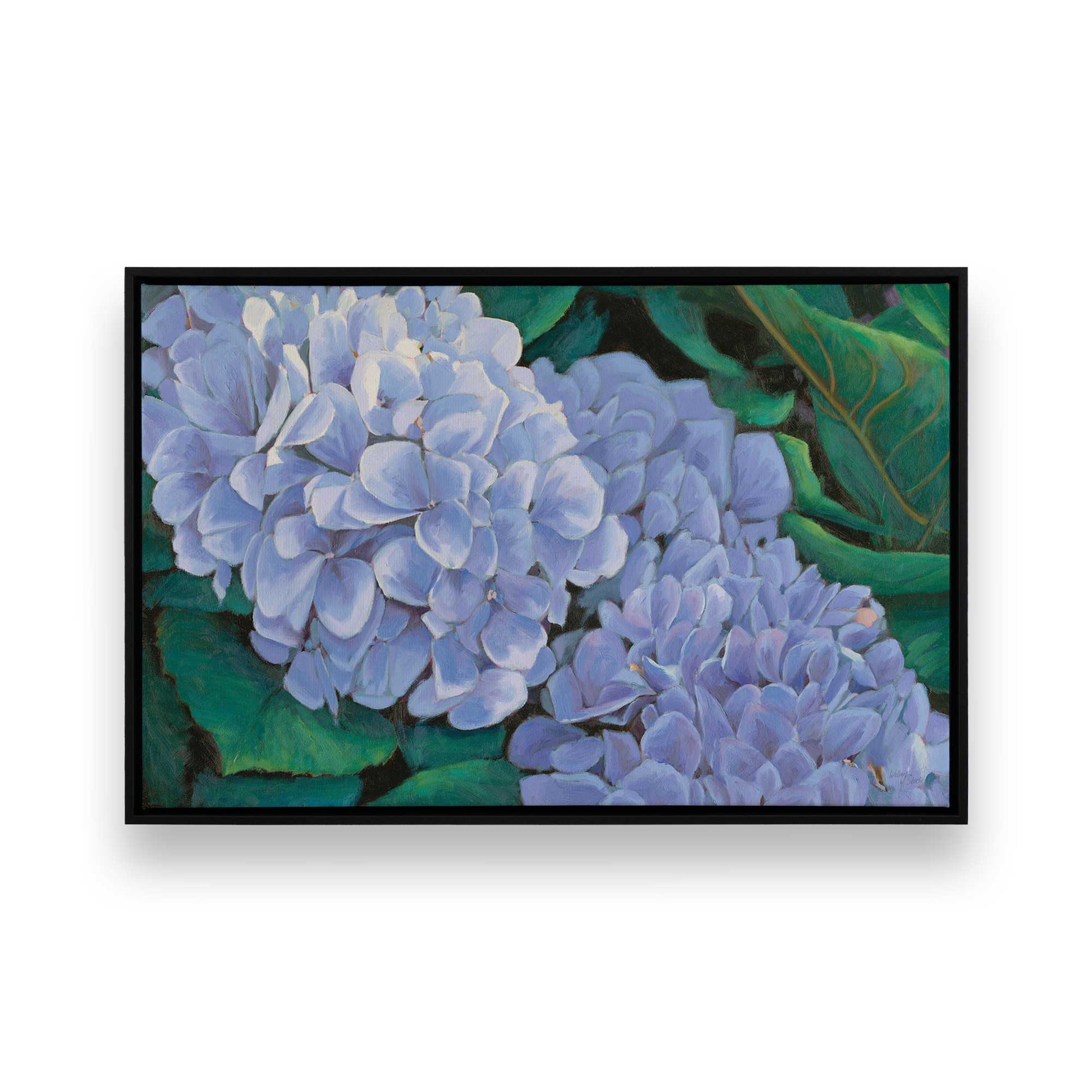 [Color:Satin Black], Picture of art in a Satin Black frame