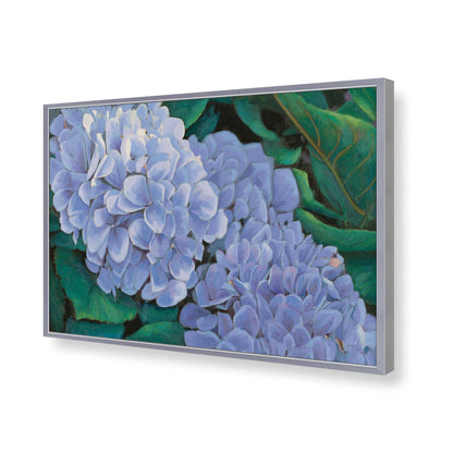 [Color:Polished Chrome], Picture of art in a Polished Chrome frame of the corner