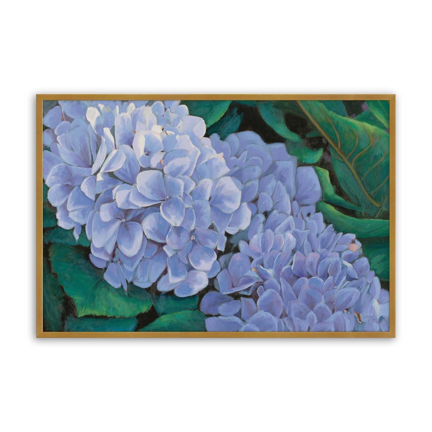 [Color:Polished Gold], Picture of art in a Polished Gold frame