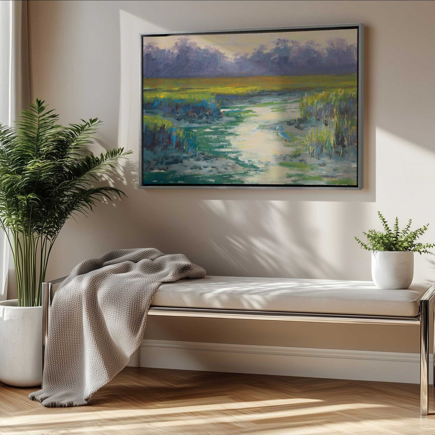 Picture of art in a room