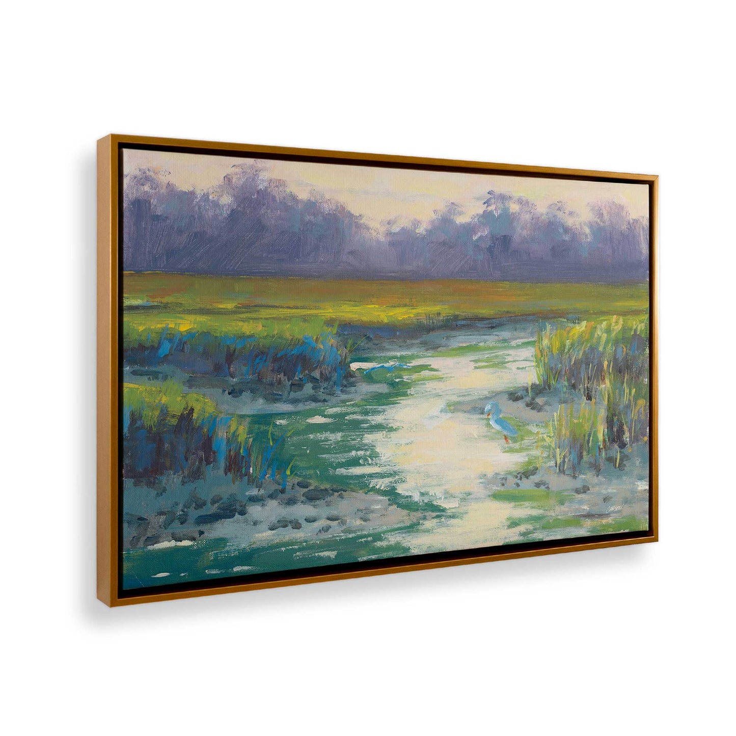[Color:Polished Gold], Picture of the corner of the art