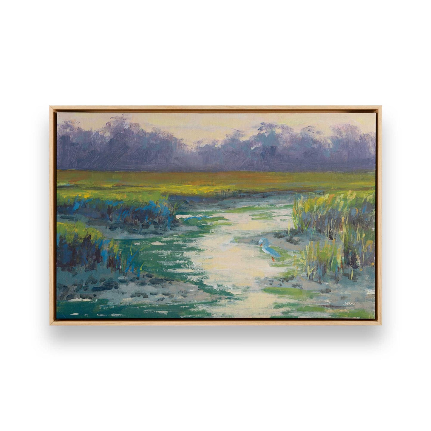 [Color:American Maple], Picture of art in a American Maple frame