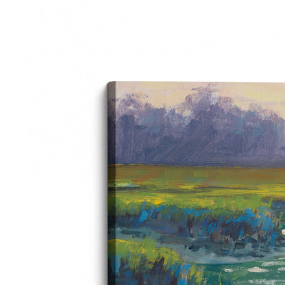 [Color:Stretched Canvas], Picture of the corner of the art