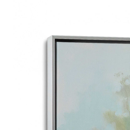 [Color:Polished Chrome], Picture of art in a Polished Chrome frame at an angle