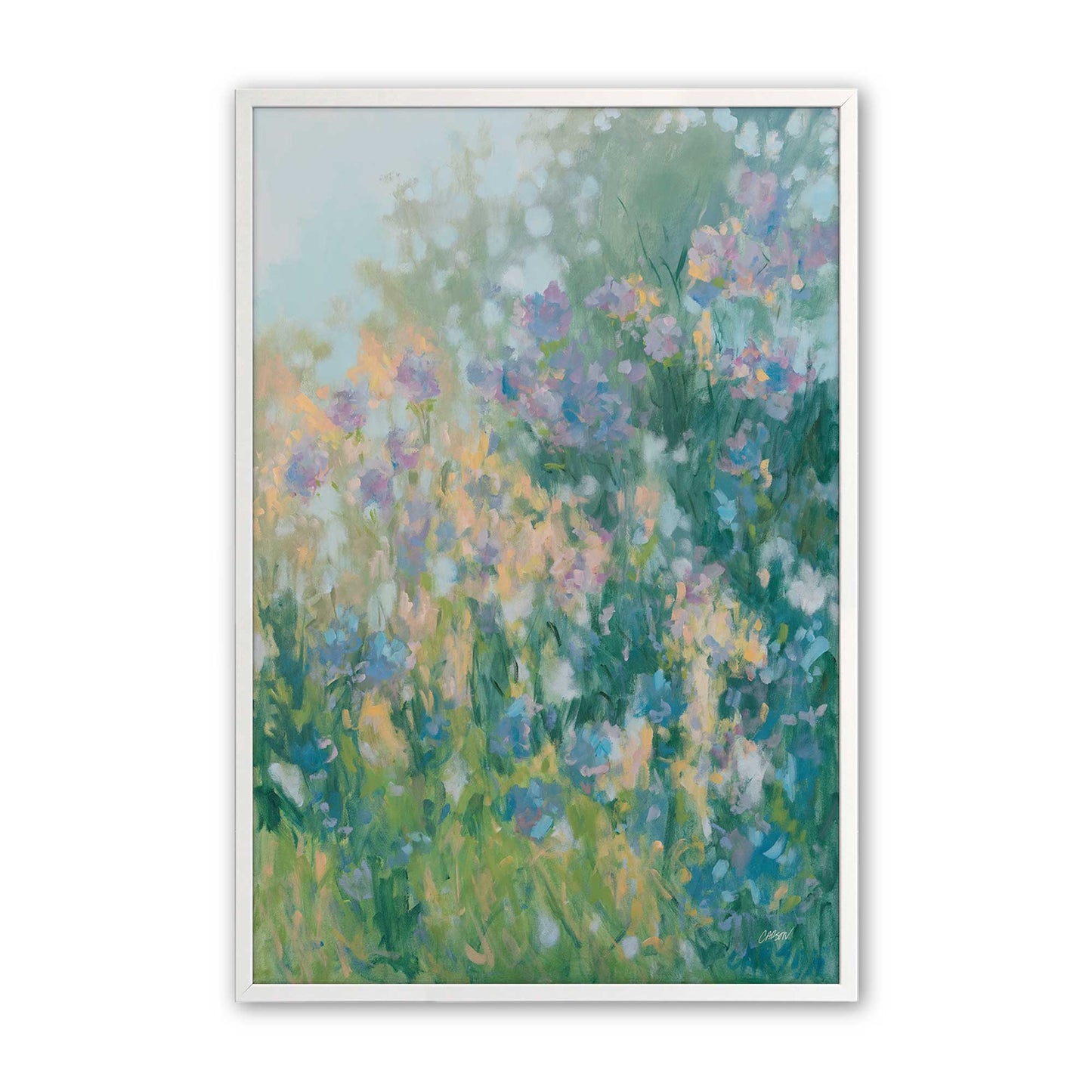 [Color:Opaque White], Picture of art in a Opaque White frame