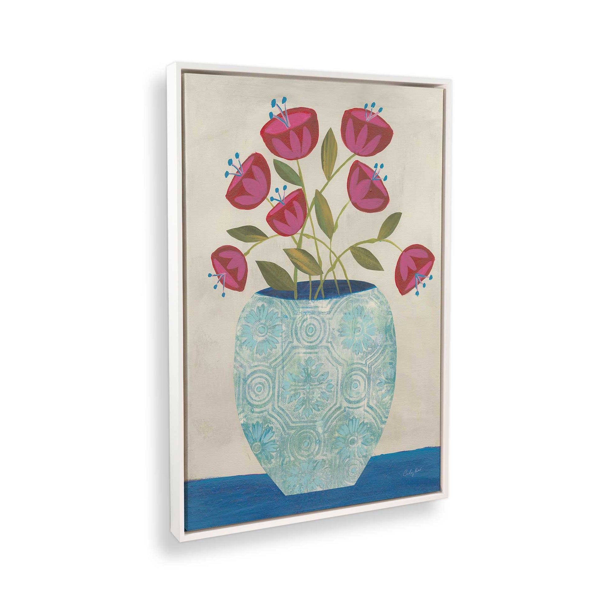[Color:Opaque White], Picture of the corner of the art