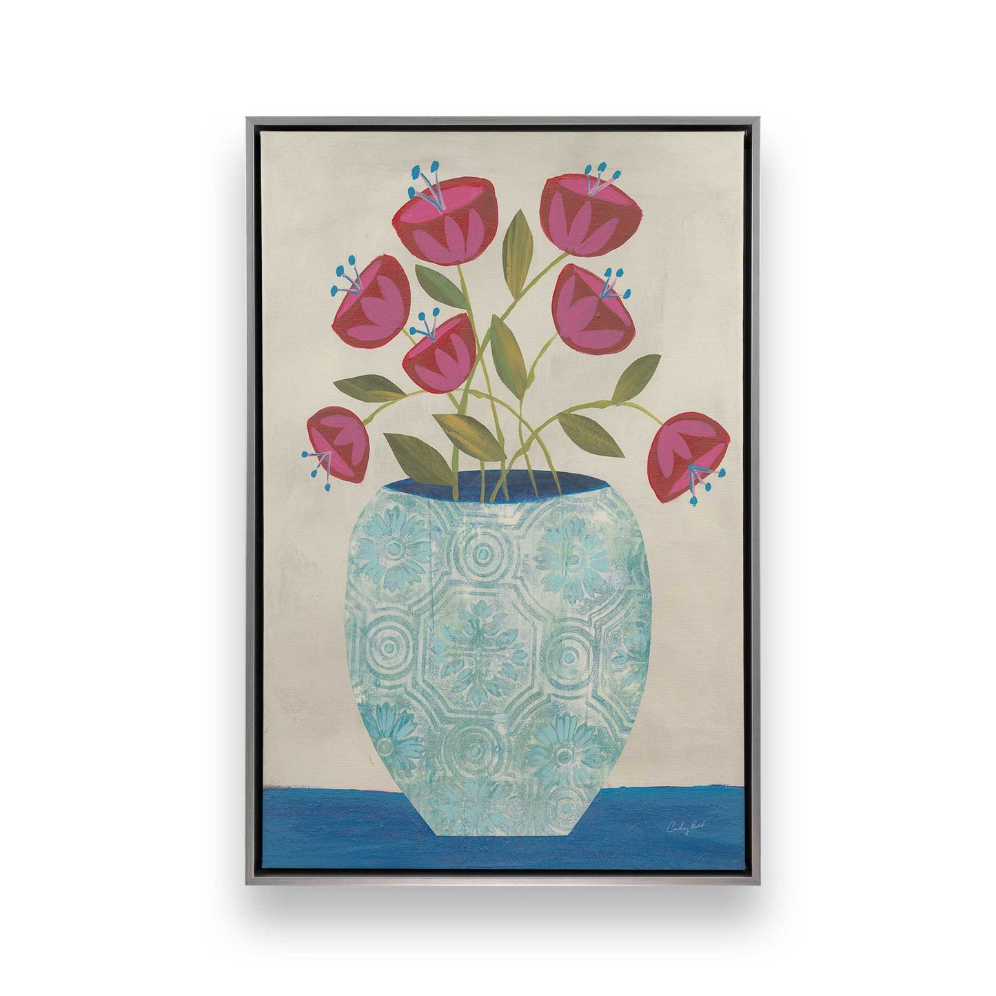 [Color:Polished Chrome], Picture of art in a Polished Chrome frame