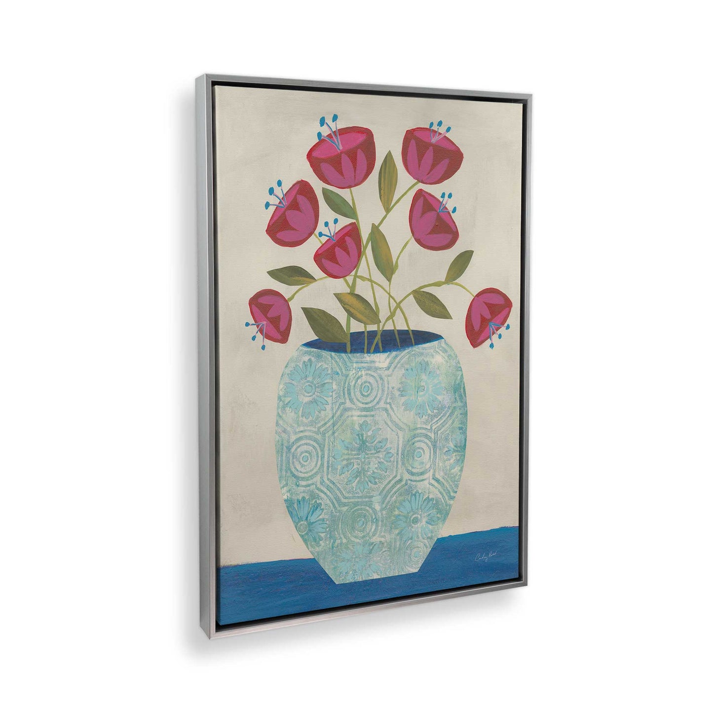 [Color:Polished Chrome], Picture of the corner of the art