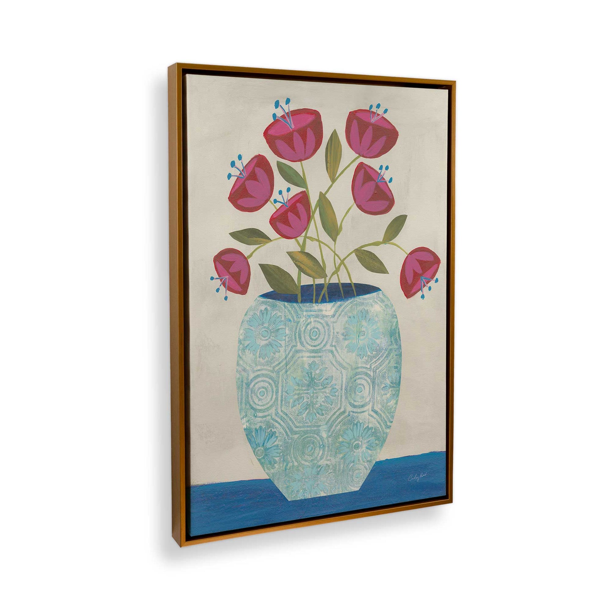 [Color:Polished Gold], Picture of the corner of the art