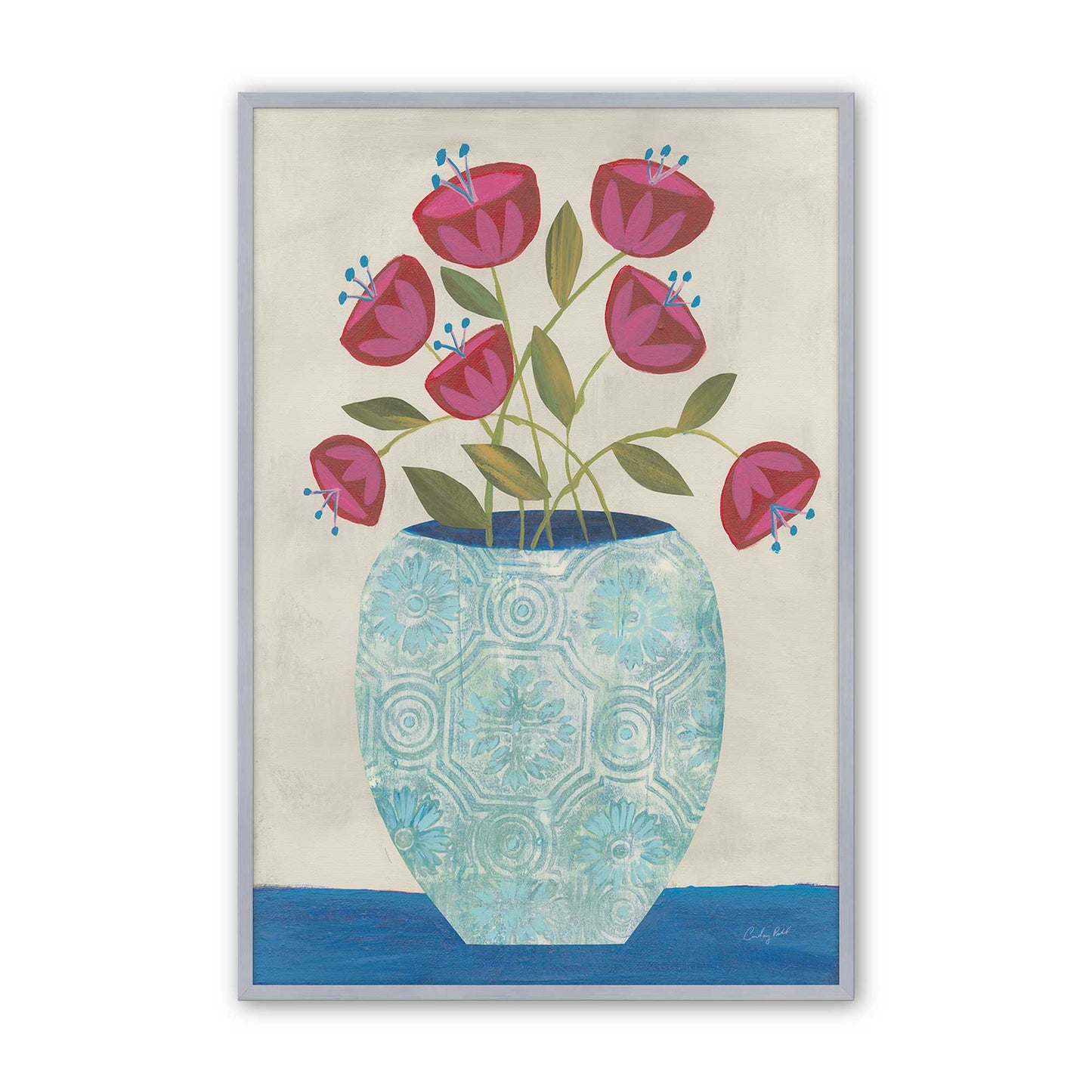 [Color:Polished Chrome], Picture of art in a Polished Chrome frame