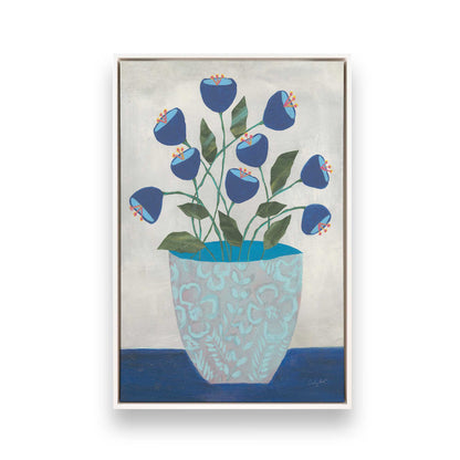[Color:Opaque White], Picture of art in a White frame