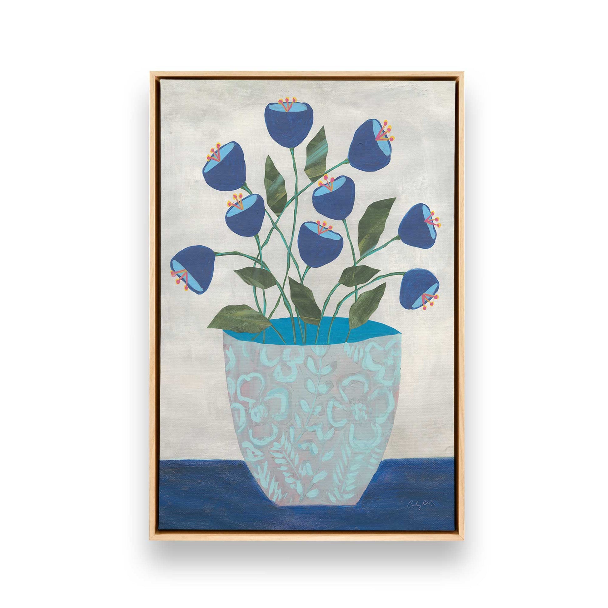 [Color:American Maple], Picture of art in a American Maple frame