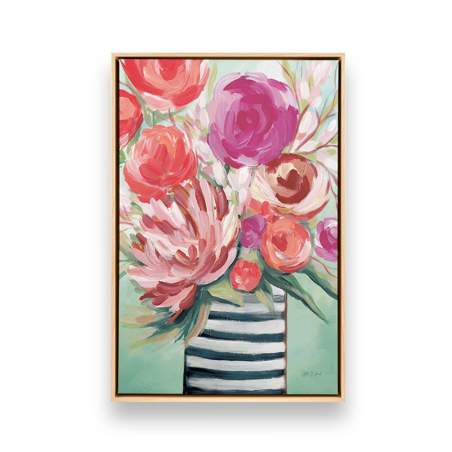 [Color:American Maple], Picture of art in a American Maple frame