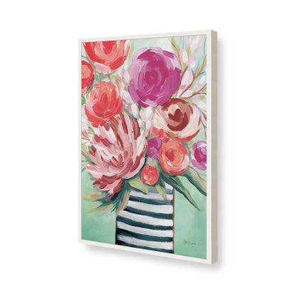 [Color:Opaque White], Picture of art in a Opaque White frame of the corner