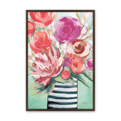 [Color:Brown], Picture of art in a Brown frame