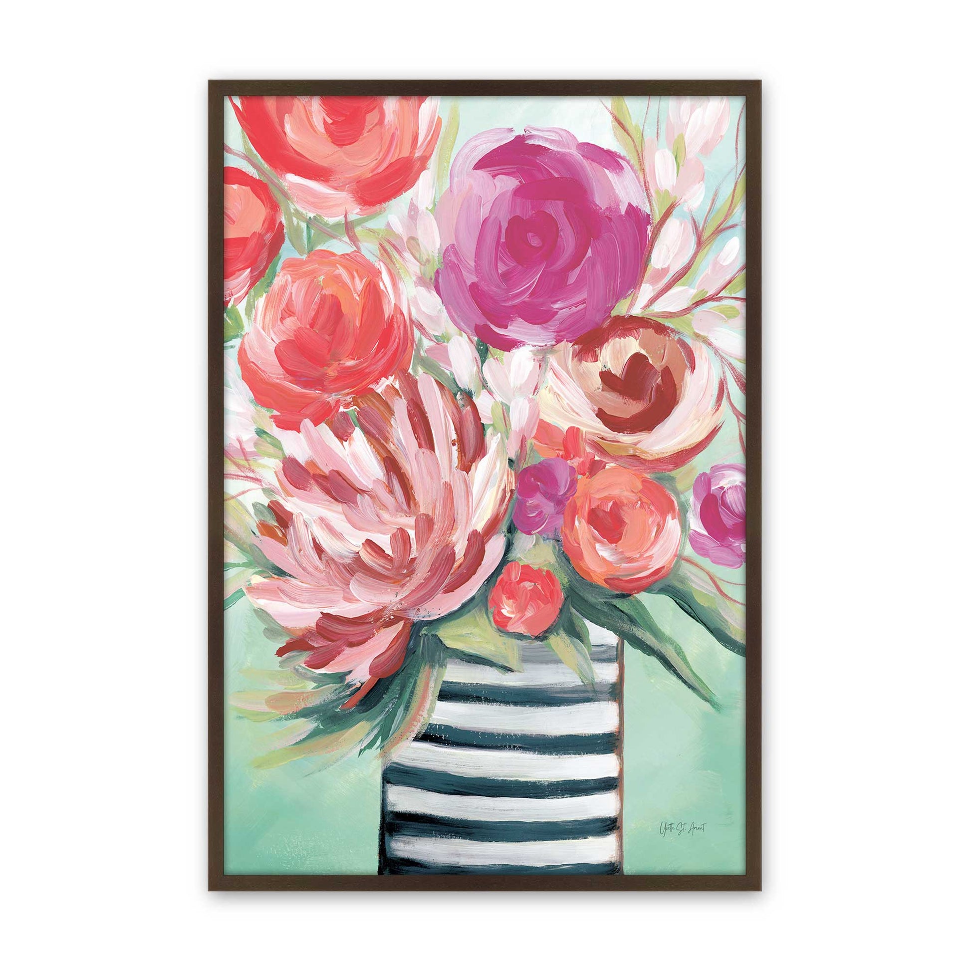 [Color:Belvinder Brown], Picture of art in a Belvinder Brown frame