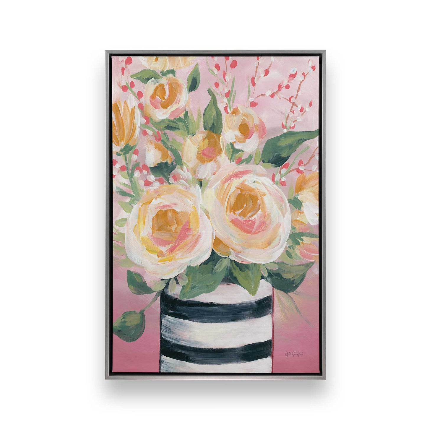 [Color:Polished Chrome], Picture of art in a Polished Chrome frame